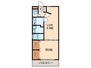 グレ－ス金山の物件間取画像